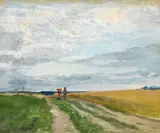 Marie Egner, Path in the meadow