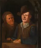 Joannes de Cordua, Unequal couple, oil on canvas