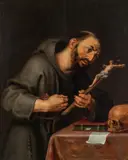 Jan Cossiers, Saint Francis of Assisi, oil on panel