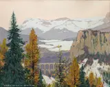 Karl Ludwig Prinz, Semmering - Raxmotiv mit Polleroswand