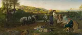 Henry Hetherington Emmerson, Harvest Time, 1894, oil on canvas