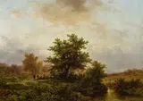 Remigius Adrianus Haanen, Landscape with a river