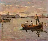 Karl Ludwig Prinz, Gondelfahrt in Venedig