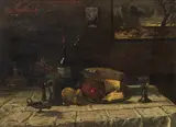 Ludwig Willroider, Still life, oil on canvas