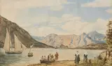 Jakob Alt, Die Bucht von Cattaro (Kotor)