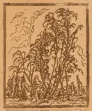 Rudolf Wacker, Paar unter Bäumen