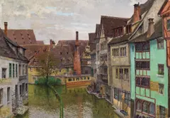 Hans Ranzoni, Ulm, 1914, oil on canvas