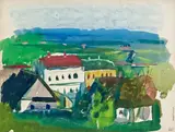 Josef Dobrowsky, View of Ybbs