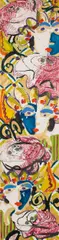 Robert Kushner, Garnethia, 1979, Acryl auf Papier