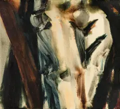 o.T. by Peter Marquant, Öl auf Leinwand, sold Feb 2016