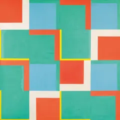 Oskar Putz, Konstruktion, 1970, Acryl auf Leinwand