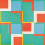 Oskar Putz, Konstruktion, 1970, Acryl auf Leinwand