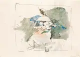 Siegfried Anzinger, o.T. (Sitzende)