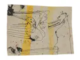 Siegfried Anzinger, o.T., 1982, Mischtechnik auf Papier