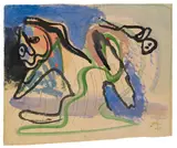 Siegfried Anzinger, Der Blaue Hund
