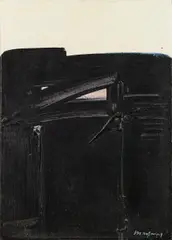 André Marfaing, o.T., 1974, Acryl auf Leinwand
