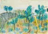 Eduard Bäumer, Bauerngarten am Meer