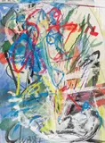 Wolfgang Böhm, o.T., 1987, Mischtechnik auf Papier, ungerahmt