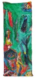 o.T. by Gunter Damisch, 1985, Öl auf Leinwand auf Sessellehne, sold Jan 2016