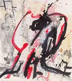 Walter Eckert, o.T., 1992, Mischtechnik auf Papier; ungerahmt