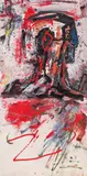 Walter Eckert, o.T., 1993, Mischtechnik auf Papier; ungerahmt