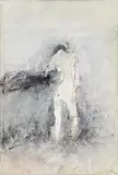 Nicole Bottet, Konvolut aus zwei Arbeiten, Aquarell auf Papier, eines davon ungerahmt