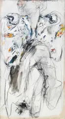 Ernst Gradischnig, o.T., 1987, Mischtechnik auf Leinwand