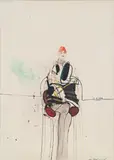 Giselbert Hoke, Porträt Helga Vavrousek