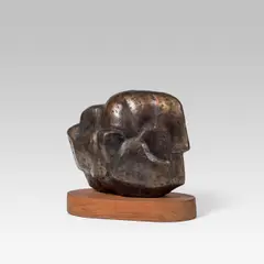 Kopf by Rudolf Kedl, 1984, Bronze; Auflage: 1/I (Auflage insgesamt: 9 Stück), sold Jan 2016