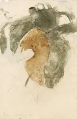 Peter Krawagna, o.T., Mischtechnik auf Papier