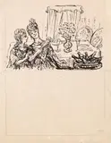 o.T. by Alfred Kubin, Tusche auf Papier; ungerahmt, sold Jan 2016