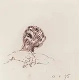 Zoran Mušič, o.T., 1975, Pastell auf Papier; ungerahmt
