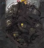 o.T. by Arnulf Rainer, Mischtechnik mit Tusche wohl auf Buchseite, sold Jan 2016