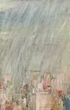 Gottfried Salzmann, New York, Aquarell auf Papier; ungerahmt