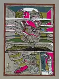 Peter Sengl, Konvolut aus vier Arbeiten, 1985, Druckgrafik (Probedruck); handkolorierte Lithographie; ungerahmt