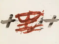 Antoni Tàpies, Nocturn Matinal, 1970, Druckgraphik; Auflage: 12/100