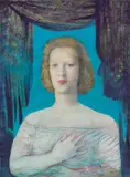 Ernst Fuchs, Pour Eloise, 1985, pastel on paper
