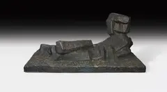 Fritz Wotruba, Große liegende Figur, 1951, bronze