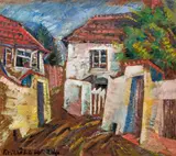 Franz von Zülow, View of a village