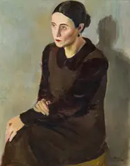 Portrait of a lady by Ernst Paar, 1936, oil on canvas, offered Nov 2015