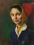 Josef Dobrowsky, Portrait of Miss Rosi Uher