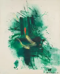 Hans Hofmann, Green Pasture, 1963, oil on canvas