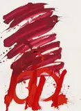 Markus Prachensky, Swing the Provence, 2007, watercolour on paper, unframed