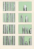 Bruno Gironcoli, Architektur Studie, screen print on paper; Edition Stefan Seilern, print Helmut Leitner, edition: 48