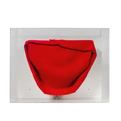 Erwin Wurm, Untitled - Pulli rot, 1990, original drawing dated and signed lower right: 2002 E. Wurm