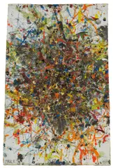Arnulf Rainer, Atomisation, 1951, oil on panel