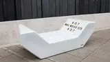 Nives Widauer, MQ courtyard furniture "Austria, hard foam