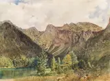 Rudolf von Alt, Hinterer Langbathsee