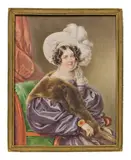 Josef Kriehuber, Empress Karoline Auguste of Austria (?),