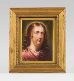 Emma Eleonora Kendrick, Christ, 1829, miniature painting on ivory